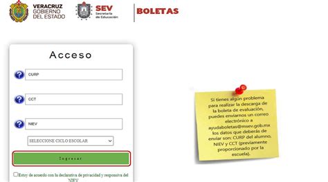 misaqv|acceso al sistema sev.